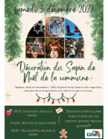 Affiche décos Noël 2022 N°2