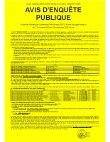 Arrêté -Avis Enquête Publique SCot – Affiche jaune Arrêté -Avis Enquête Publique SCot – Affiche jaune