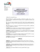 N°2026-01-03 Portant limitation de la vitesse rue Voltaire