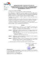 2026-03 – Contrat de Service avec Société Élancité pour la Maintenance des Panneaux Informations Electroniques